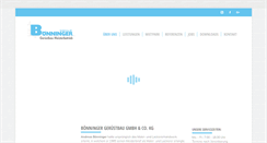 Desktop Screenshot of boenninger.de